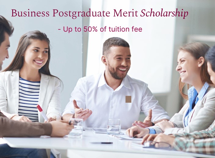 Business Merit Postgraduate Scholarships